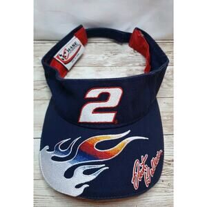 Rusty Wallace #2 Flame Visor Chase Authentics Vintage Red White & Blue Nascar